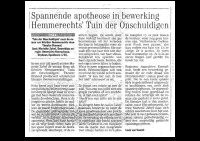 Apeldoornse Courant_Tuin der Onschuldigen_02oktober2003